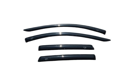 AVS 07-14 Ford Edge Ventvisor Outside Mount Window Deflectors 4pc - Smoke thumbnail 2
