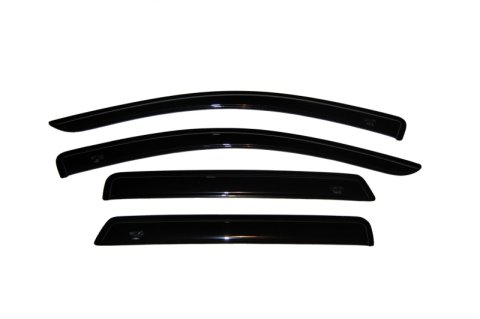 AVS 08-18 Dodge Journey Ventvisor Outside Mount Window Deflectors 4pc - Smoke thumbnail 2