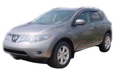 AVS 09-14 Nissan Murano Ventvisor Outside Mount Window Deflectors 4pc - Smoke thumbnail 3