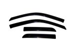 AVS 09-18 Dodge RAM 1500 Quad Cab Ventvisor Outside Mount Window Deflectors 4pc - Smoke thumbnail 2