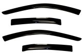 AVS 10-18 Ford Taurus Ventvisor Outside Mount Window Deflectors 4pc - Smoke thumbnail 4