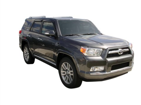 AVS 10-18 Toyota 4Runner Ventvisor Outside Mount Window Deflectors 4pc - Smoke thumbnail 3