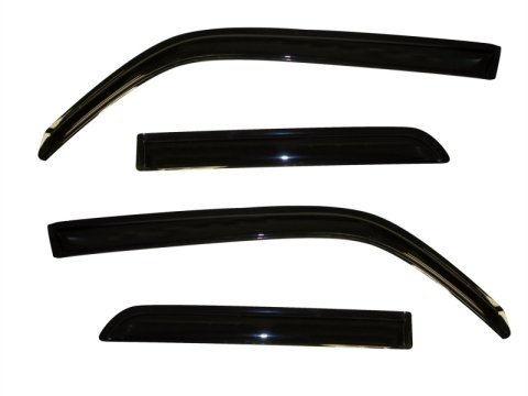 AVS 10-18 Toyota 4Runner Ventvisor Outside Mount Window Deflectors 4pc - Smoke thumbnail 4