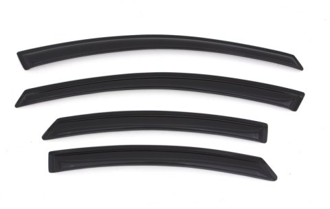 AVS 11-14 Hyundai Sonata (New Body Style) Ventvisor Outside Mount Window Deflectors 4pc - Smoke thumbnail 5