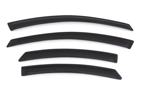 AVS 11-14 Hyundai Sonata (New Body Style) Ventvisor Outside Mount Window Deflectors 4pc - Smoke thumbnail 6
