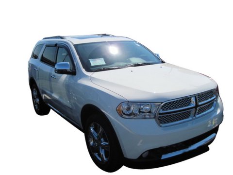AVS 11-18 Dodge Durango Ventvisor Outside Mount Window Deflectors 4pc - Smoke thumbnail 2