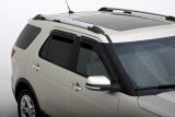 AVS 11-18 Ford Explorer Ventvisor Outside Mount Window Deflectors 4pc - Smoke thumbnail 1