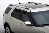 AVS 11-18 Ford Explorer Ventvisor Outside Mount Window Deflectors 4pc - Smoke thumbnail 2