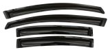 AVS 12-15 Honda Civic Ventvisor Outside Mount Window Deflectors 4pc - Smoke thumbnail 4