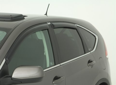 AVS 12-16 Honda CR-V Ventvisor Outside Mount Window Deflectors 4pc - Smoke thumbnail 5