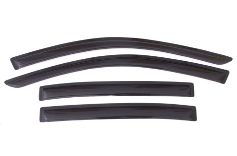 AVS 13-17 Honda Accord Ventvisor Outside Mount Window Deflectors 4pc - Smoke thumbnail 2