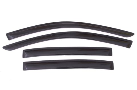 AVS 13-17 Honda Accord Ventvisor Outside Mount Window Deflectors 4pc - Smoke thumbnail 3
