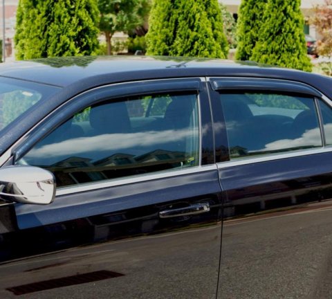 AVS 14-18 Kia Soul Ventvisor Outside Mount Window Deflectors 4pc - Smoke thumbnail 8