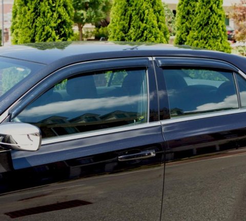 AVS 16-18 Honda Civic Coupe Ventvisor Outside Mount Window Deflectors 4pc - Smoke thumbnail 8