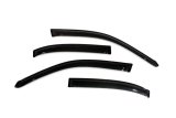 AVS 01-05 Honda Civic Ventvisor Outside Mount Window Deflectors 4pc - Smoke thumbnail 1