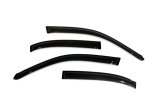 AVS 01-05 Honda Civic Ventvisor Outside Mount Window Deflectors 4pc - Smoke thumbnail 2