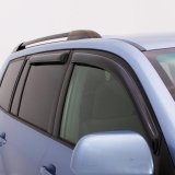 AVS 04-07 Chevy Malibu Ventvisor Outside Mount Window Deflectors 4pc - Smoke thumbnail 8