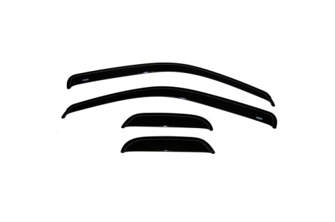AVS 04-12 Chevy Colorado Ext. Cab Ventvisor Outside Mount Window Deflectors 4pc - Smoke thumbnail 2