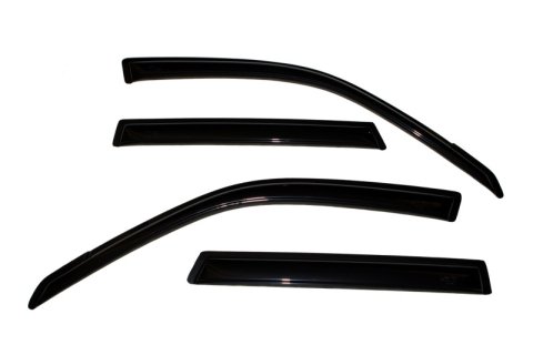 AVS 06-09 Suzuki Grand Vitara Ventvisor Outside Mount Window Deflectors 4pc - Smoke thumbnail 1