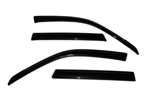 AVS 06-09 Suzuki Grand Vitara Ventvisor Outside Mount Window Deflectors 4pc - Smoke thumbnail 2