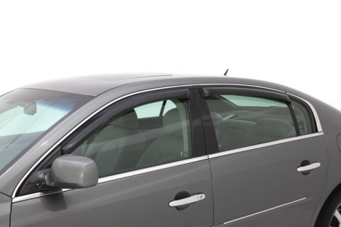 AVS 06-12 Buick Lucerne Ventvisor Outside Mount Window Deflectors 4pc - Smoke thumbnail 2