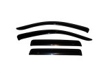 AVS 07-10 Mitsubishi Outlander Ventvisor Outside Mount Window Deflectors 4pc - Smoke thumbnail 2