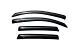 AVS 07-12 Dodge Caliber Ventvisor Outside Mount Window Deflectors 4pc - Smoke thumbnail 1