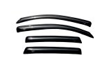 AVS 07-12 Dodge Caliber Ventvisor Outside Mount Window Deflectors 4pc - Smoke thumbnail 2