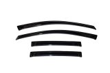 AVS 07-12 Nissan Versa Hatch Ventvisor Outside Mount Window Deflectors 4pc - Smoke thumbnail 1