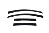 AVS 07-12 Nissan Versa Hatch Ventvisor Outside Mount Window Deflectors 4pc - Smoke thumbnail 2