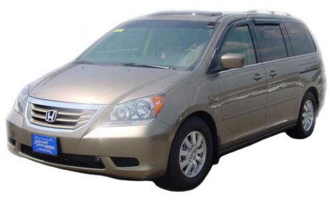 AVS 08-10 Honda Odyssey Ventvisor Outside Mount Window Deflectors 4pc - Smoke thumbnail 5