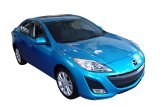 AVS 10-13 Mazda 3 Ventvisor Outside Mount Window Deflectors 4pc - Smoke thumbnail 2