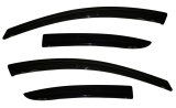 AVS 10-13 Mazda 3 Ventvisor Outside Mount Window Deflectors 4pc - Smoke thumbnail 5