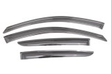 AVS 12-18 Nissan Versa (Excl. Hatch) Ventvisor Outside Mount Window Deflectors 4pc - Smoke thumbnail 1