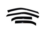 AVS 97-01 Mitsubishi Mirage Ventvisor Outside Mount Window Deflectors 4pc - Smoke thumbnail 1