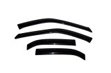 AVS 97-01 Mitsubishi Mirage Ventvisor Outside Mount Window Deflectors 4pc - Smoke thumbnail 2