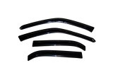 AVS 98-02 Chevy Prizm Ventvisor Outside Mount Window Deflectors 4pc - Smoke thumbnail 2
