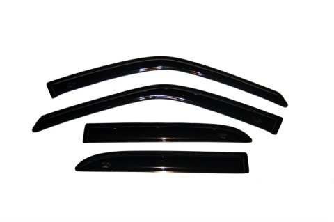 AVS 99-04 Chevy Tracker (4 Door) Ventvisor Outside Mount Window Deflectors 4pc - Smoke thumbnail 2
