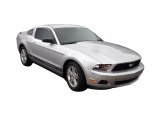 AVS 12-14 Ford Mustang Ventvisor Outside Mount Window Deflectors 2pc - Smoke thumbnail 2