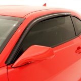 AVS 15-18 Ford Mustang Ventvisor Outside Mount Window Deflectors 2pc - Smoke thumbnail 4