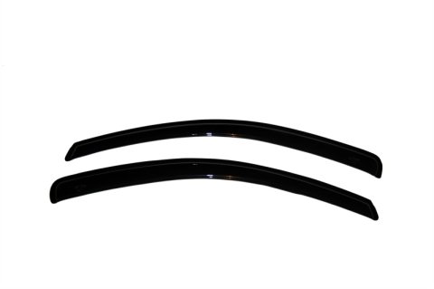 AVS 96-00 Honda Civic Coupe Ventvisor Outside Mount Window Deflectors 2pc - Smoke thumbnail 2