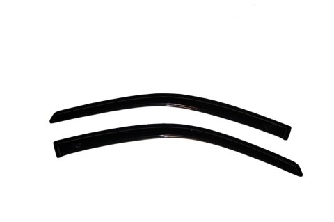 AVS 97-01 Mitsubishi Mirage Coupe Ventvisor Outside Mount Window Deflectors 2pc - Smoke thumbnail 1