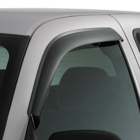 AVS 08-14 Ford E-250 Ventvisor Outside Mount Window Deflectors 2pc - Smoke thumbnail 4