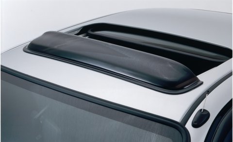 AVS Universal Windflector Classic Sunroof Wind Deflector (Fits Up To 38.5in.) - Smoke thumbnail 1
