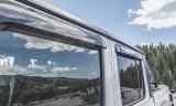 AVS 2018 Jeep Wrangler Unlimited (4-Door) Ventvisor Outside Mount Window Deflectors 4pc - Smoke thumbnail 1