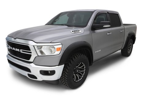 AVS 2019 RAM 1500 Crew Cab Ventvisor Outside Mount Front & Rear Window Deflectors 4pc - Smoke thumbnail 8