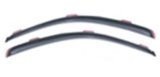 AVS 2019 Chevrolet Silverado 1500 Standard Cab Pickup Ventvisor In-Channel 2pc - Smoke thumbnail 2