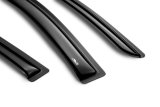AVS 11-19 Ford Ranger Crew Cab Ventvisor Outside Mount Window Deflectors 4pc - Smoke thumbnail 2