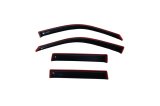 AVS 16-19 Toyota C-HR Ventvisor In-Channel Window Deflectors 4pc - Smoke thumbnail 5