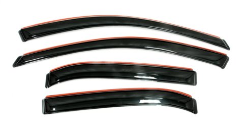 AVS 2019 Nissan Altima Ventvisor Front & Rear Window Deflectors 4pc - Smoke thumbnail 3